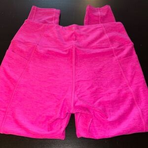 Victoria’s Secret Hot Pink Leggings with pockets L